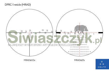 Luneta celownicza DELTA OPTICAL Stryker HD 3,5-21x44 DPRC-1  (DO-2515)-125272