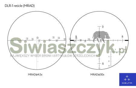 Luneta celownicza Delta Optical Stryker HD 4,5-30x56 FFP DLR-1 2023 (DO-2502)-125279