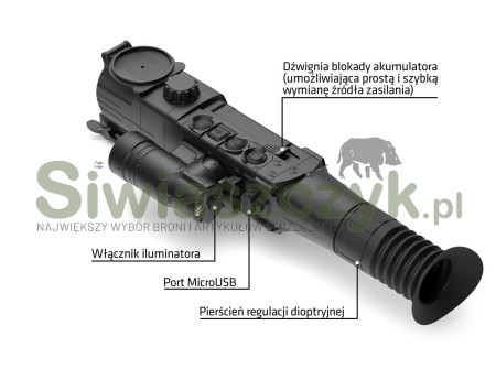 Luneta noktowizyjna Pulsar Digisight Ultra N455 LRF (Bez montażu)(76628X)-3e91408e0d1aae643528d5f43c1b5349