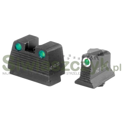 Zestaw HI-VIZ Glock muszka + szczerbinka (GMNG21-2)-124939