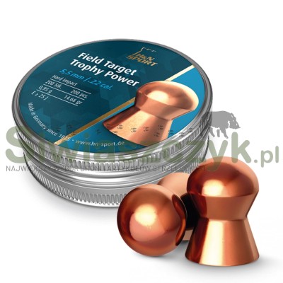 Śrut Diabolo H&N FIELD Target Trophy 5,5/200 0,95g(14,66gr)-125302