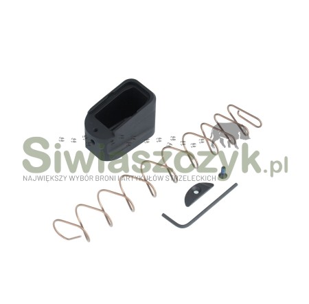 Stopka magazynka STRIKE INDUSTRIES Glock 19, +5, Aluminiowa (SI-EMP-AL-G19)-125313