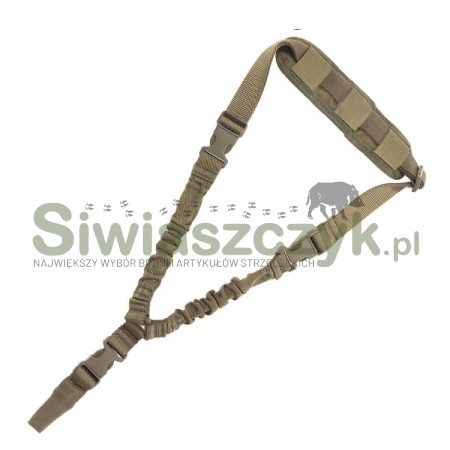 Zawieszenie taktyczne CYTAC 1-punktowe Bungee V.2 Olive (TB-1PT-SH)-125339
