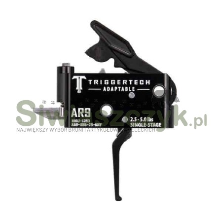 Mechanizm spustowy TRIGGERTECH AR9 Adaptable Flat PVD Black 2.5lbs-5.0lbs Single Stage-126266