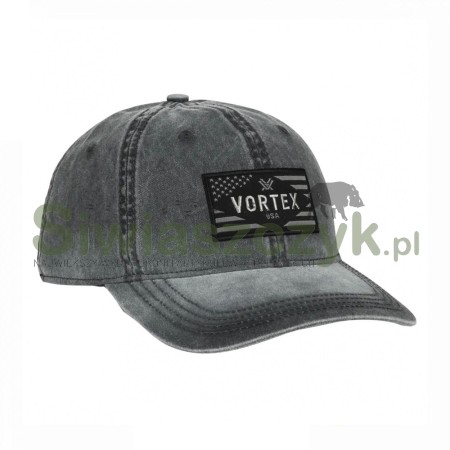 Czapka VORTEX z daszkiem męska Rank and File czarny (186-533)-120404