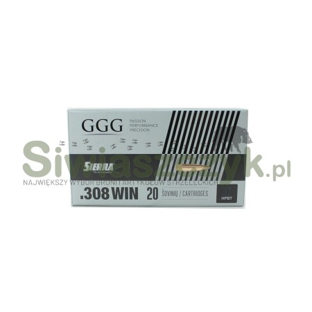 Amunicja GGG 308 Win GPX17 HPBT 12,31g(190gr)-126675