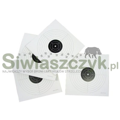 Tarcze strzelnicze tektura 50szt.-121205