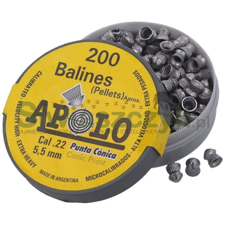 Śrut APOLO Conic Point 5,50/200 0,84g(13,00gr)(E11005)-120892