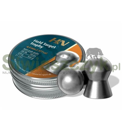 Śrut Diabolo H&N FIELD Target Trophy 4,5/500 0,56g(8,64gr)-120803