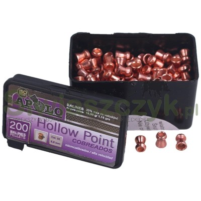 Śrut APOLO Premium Hollow Point Copper 5,50/200 1,15g(18,00gr)(E19991)-120890