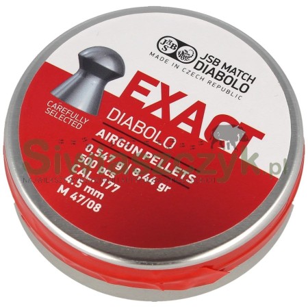Śrut diabolo JSB Exact 4,51/500 0,55g(8,44gr)(546236-500)-120958