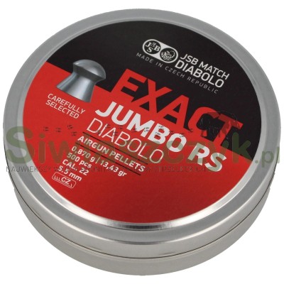 Śrut Diabolo JSB Exact Jumbo RS 5,52/500 0,87g(13,43gr)(546207-500)-120969