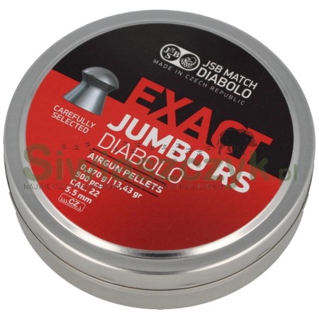 Śrut Diabolo JSB Exact Jumbo RS 5,52/500 0,87g(13,43gr)(546207-500)-120969