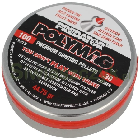 Śrut Diabolo JSB Predator PolyMag 7,62/100 2,9g(44,75gr)(1007-01-100)-121015