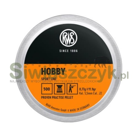 Śrut RWS Hobby 5,50/500 0,77g(11,90gr)(2136430)-121109
