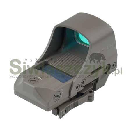 Kolimator HOLOSUN HE510C-GR Open Reflex Elite Multi Reticle Green Dot Solar Panel-126716