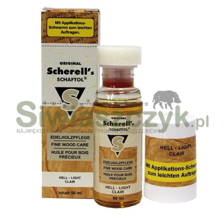 Olej SCHERELL's SCHAFTOL złoty 50ml -120519