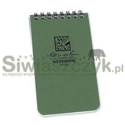Notatnik wodoodporny Rite in the Rain 3x5" Oliwkowy (935)-126766
