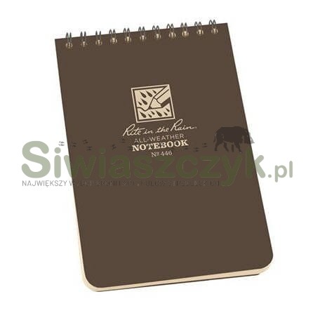 Notatnik wodoodporny Rite in the Rain 4x6" FDE (446)-126778