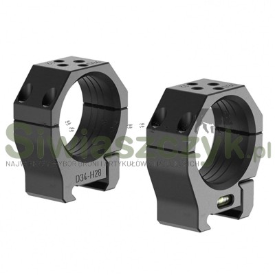 Montaż AUDERE PSR dwuczęściowy 34mm H=28 gen.3 -138222