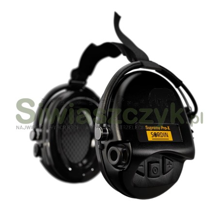 Ochronniki słuchu MSA Sordin Supreme Pro-X wersja nakarkowa (76302-X-02-G-S)-138258