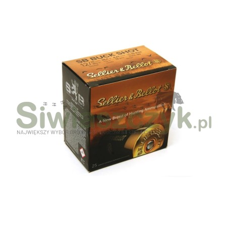 Naboje S&B 12/70 Buckshot-8,43mm 32g-138347