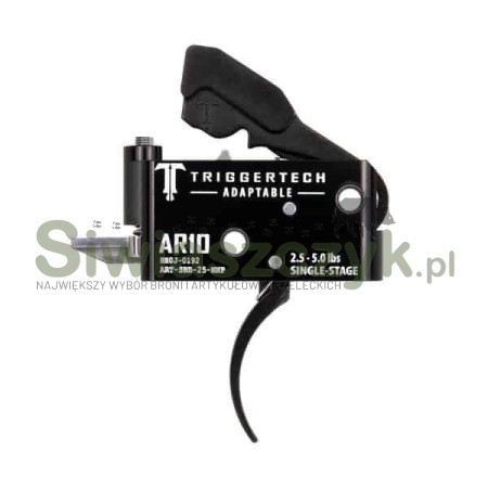 Mechanizm spustowy TRIGGERTECH AR10 Adaptable Pro Curved PVD Black 2.5lbs-5.0lbs Single Stage-126265