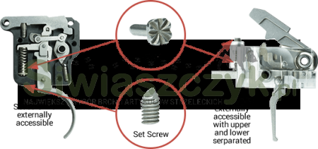 Mechanizm spustowy TRIGGERTECH AR10 Adaptable Pro Curved PVD Black 2.5lbs-5.0lbs Single Stage-2eb2389cdc36f02f02daee104bc46951
