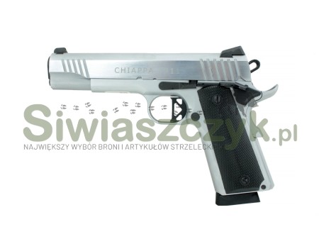 Pistolet CHIAPPA 1911 Superior Grade Chrome kal. 45ACP, 8rd-139541