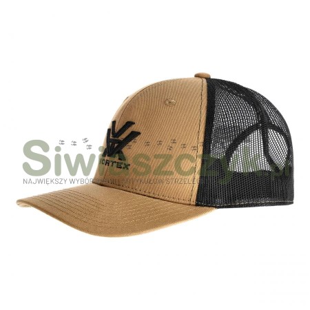Czapka VORTEX z daszkiem męska Core Logo piaskowa-139552