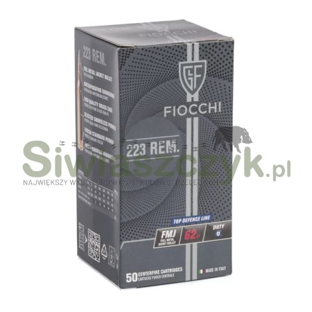 Amunicja FIOCCHI 223Rem FMJ 4,00g(62gr)-139584