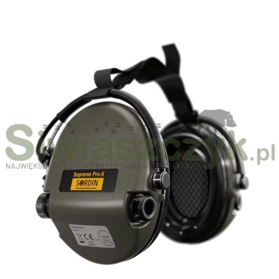 Ochronniki słuchu MSA Sordin Supreme Pro-X wersja nakarkowa (76302-X-G-S)-138259