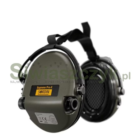 Ochronniki słuchu MSA Sordin Supreme Pro-X wersja nakarkowa (76302-X-G-S)-138259