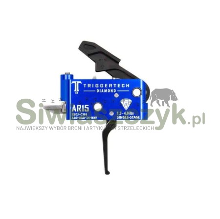 Mechanizm spustowy TRIGGERTECH AR15 Diamond Flat PVD Black Single Stage-139681