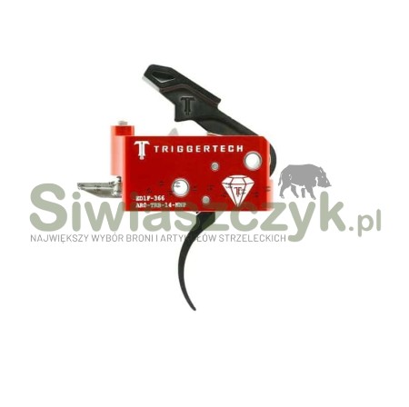 Mechanizm spustowy TRIGGERTECH AR15 Diamond Pro Curved PVD Black Two Stage-139682