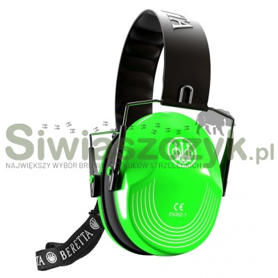 Ochronniki słuchu BERETTA Earmuff Green Fluo (CF100)-139771