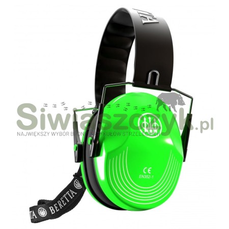 Ochronniki słuchu BERETTA Earmuff Green Fluo (CF100)-139771