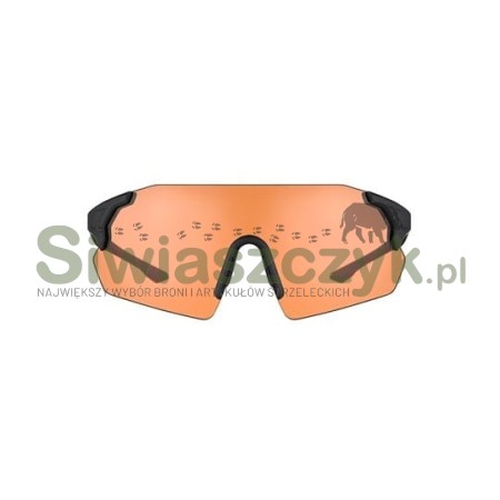 Okulary strzeleckie BERETTA Challenge EVO pomarańczowe (OC061)-139780