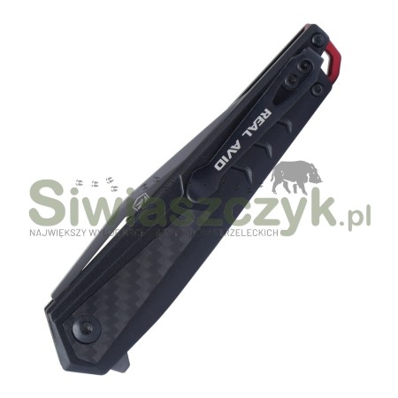 Nóż składany REAL AVID EDC RAV-5 - Aluminium - Włókno węglowe (AVRAV5)-139805