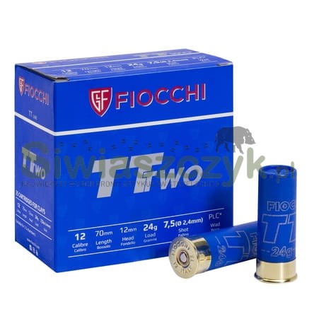 Naboje FIOCCHI 12/70 TT TWO Trap 24g-139856