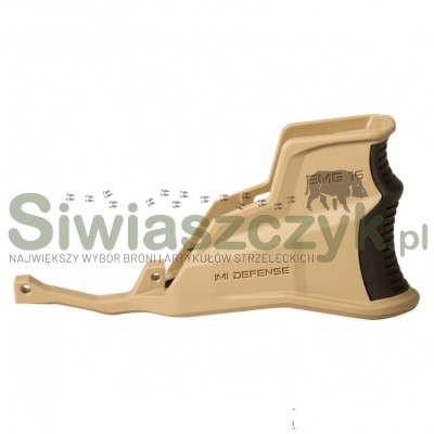 Chwyt IMI DEFENSE z lejkiem i kabłąkiem do AR-15 TAN (EMGOT_Tan)-139928