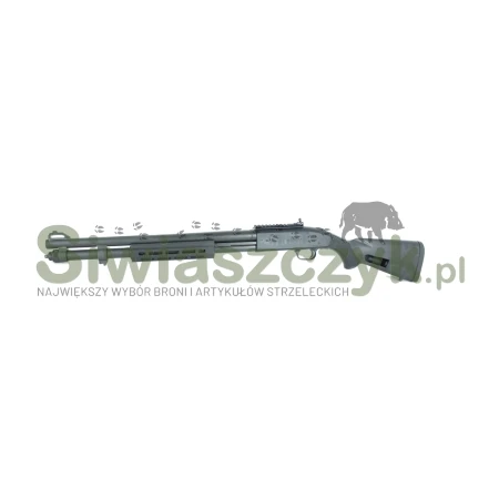Strzelba MOSSBERG M590A1 kal. 12/76, lufa 508 mm, XS Ghost Ring (50768)-112306