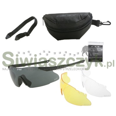Okulary strzeleckie ESS ICE 3LS- Miękkie etui (740-0019)-139995
