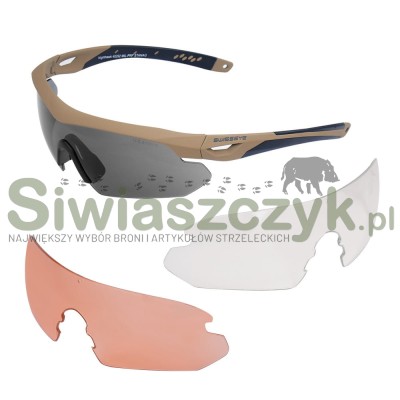 Okulary strzeleckie SWISS EYE Nighthawk Coyote (40292)-139998