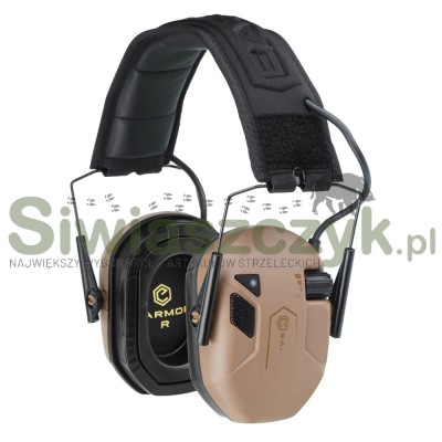 Ochronniki słuchu EARMOR M300T Bluetooth 5.4 Coyote Brown (M300T-CB)-155135