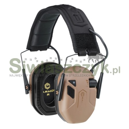 Ochronniki słuchu EARMOR M300T Bluetooth 5.4 Coyote Brown (M300T-CB)-155135