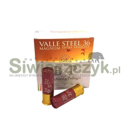 Naboje B&P 12/76 Valle Steel Magnum 36g- 2-155165