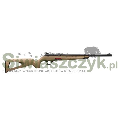 Karabinek WINCHESTER Wildcat SA 18" FDE kal.22lr-155354