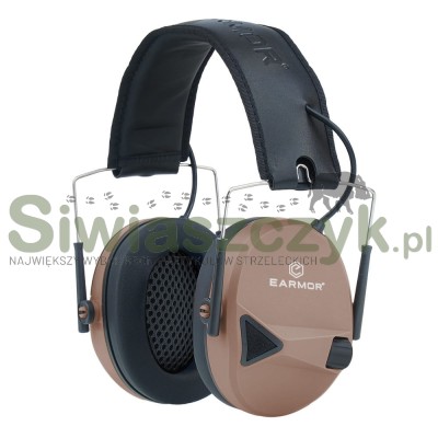 Ochronniki słuchu EARMOR Coyote Brown (M30-CB)-155421