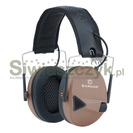 Ochronniki słuchu EARMOR Coyote Brown (M30-CB)-155421